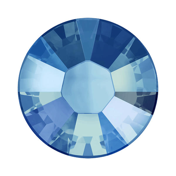 Swarovski Hotfix Crystals 2038 ss 8 Light Sapphire Shimmer A HF