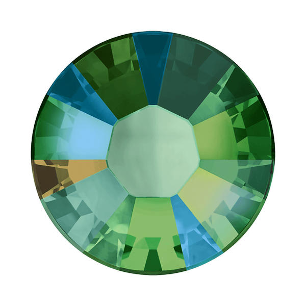 Swarovski Hotfix Crystals 2038 ss 6 Erinite Shimmer A HF