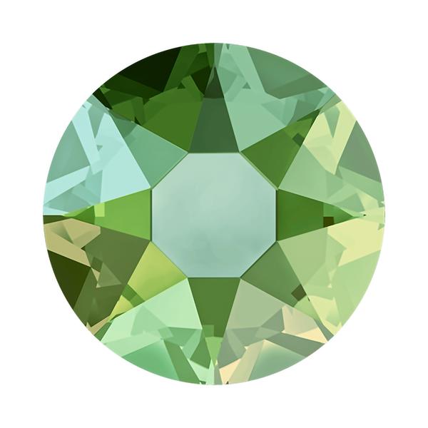 Swarovski Hotfix Crystals 2078 ss 12 Peridot Shimmer A HF