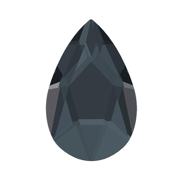 Swarovski Hotfix Crystals 2303 8 x 5 mm Graphite M HF