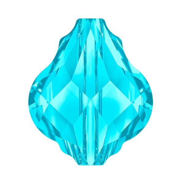 Swarovski Crystal Beads 5058 10 mm Aquamarine