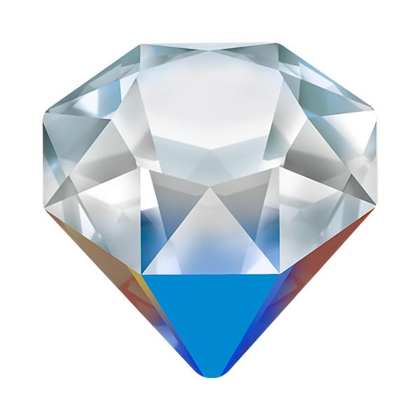 Swarovski Fancy Stones 4928 12 mm Crystal Bermuda Blue Metallic Blue Z F