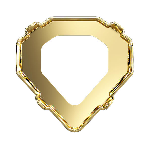 Swarovski Fancy Stone Settings 4928/S 12 mm Gold 1PH203