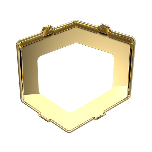 Swarovski Fancy Stone Settings 4933/S 19 mm Brass 1PH2OZ