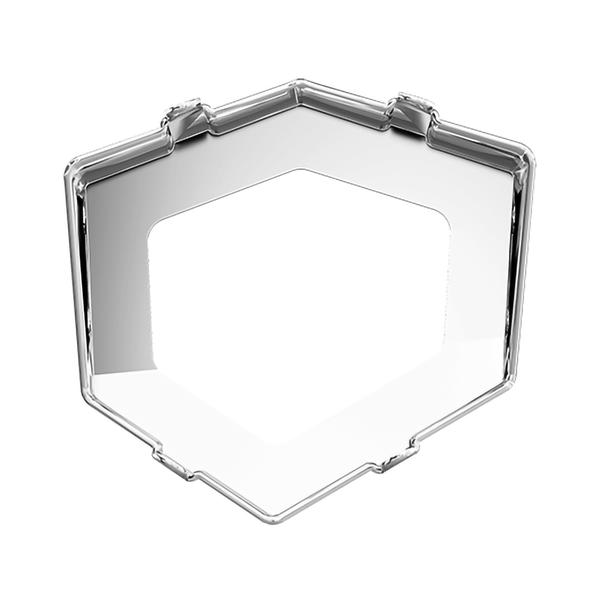 Swarovski Fancy Stone Settings 4933/S 19 mm Rhodium 1PH2OH