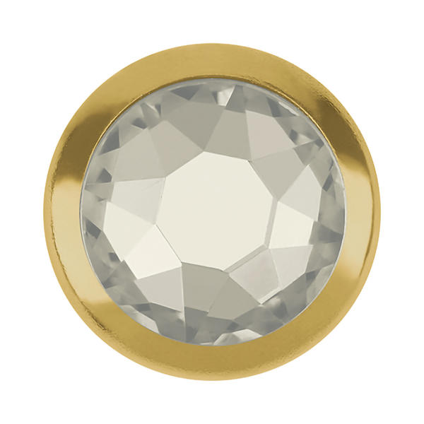 Swarovski Hotfix Crystals 2078/H ss 20 Crystal Silver Shade A HF GR