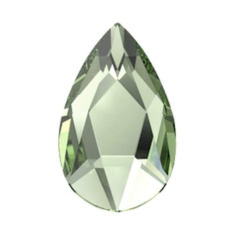 Swarovski Flatback Crystals 2303 8 x 5 mm Peridot F