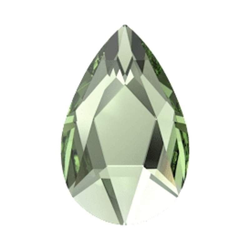 Swarovski Flatback Crystals 2303 14 x 9 mm Peridot F