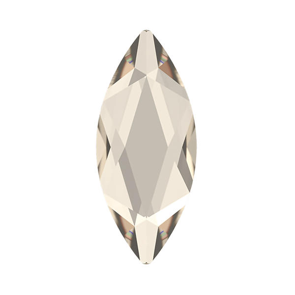 Swarovski Flatback Crystals 2201 8 x 3,5 mm Crystal Silver Shade F