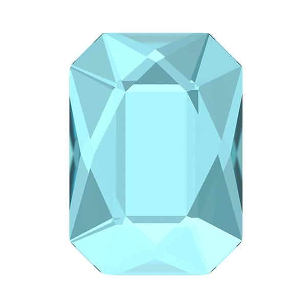 Swarovski Hotfix Crystals 2602 3,7 x 2,5 mm Aquamarine M HF