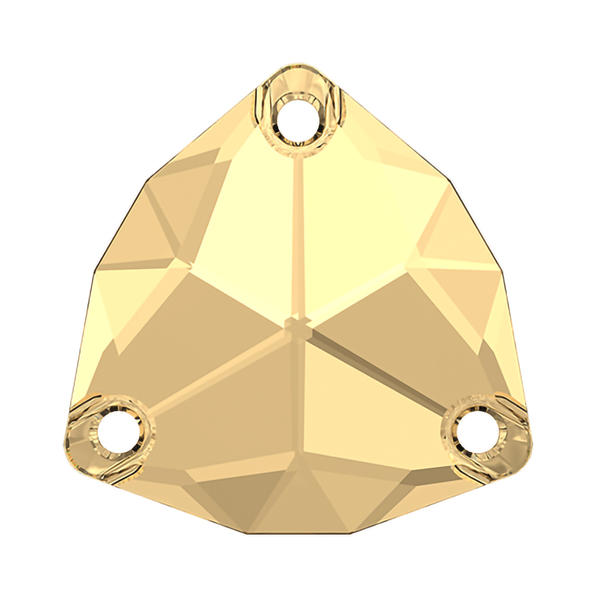 Swarovski Sew-on Crystals 3272 20 mm Crystal Golden Shadow F