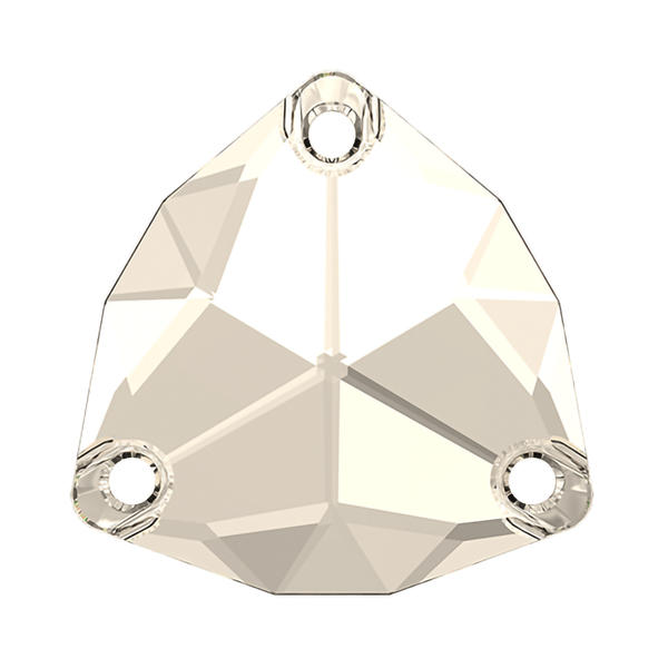 Swarovski Sew-on Crystals 3272 16 mm Crystal Silver Shade F
