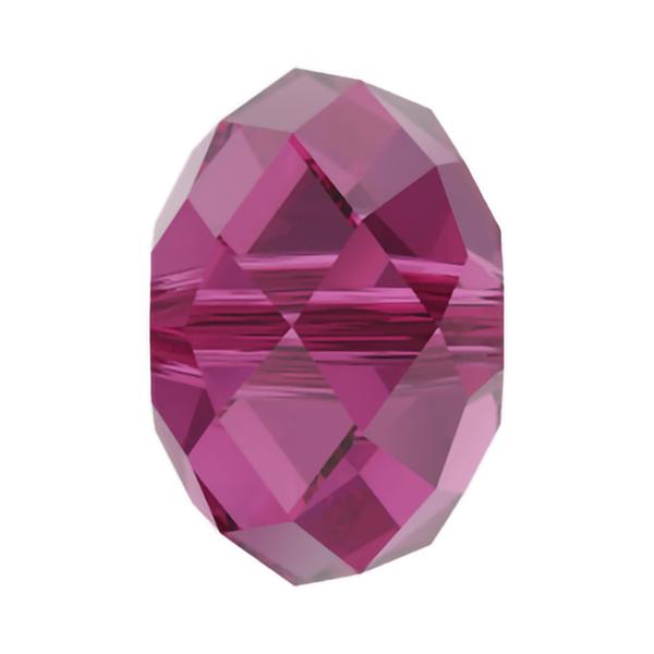 Swarovski Crystal Beads 5040 8 mm Fuchsia