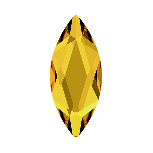 Swarovski Hotfix Crystals 2201 14 x 6 mm Sunflower M HF