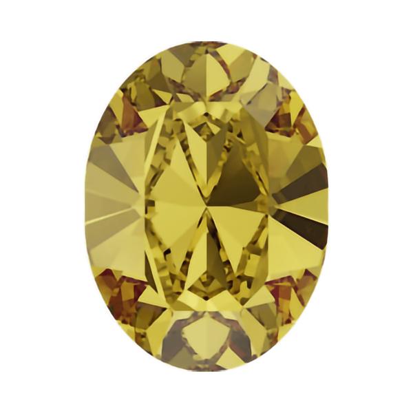 Swarovski Fancy Stones 4128 8 x 6 mm Light Topaz F