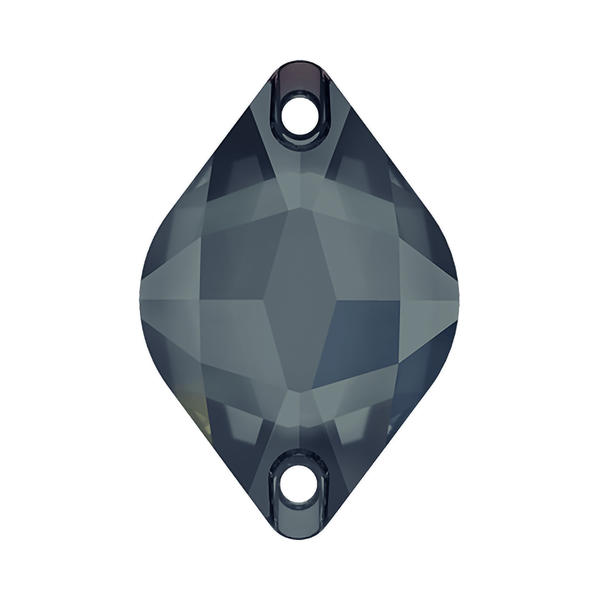 Swarovski Sew-on Crystals 3211 14 x 9 mm Graphite F