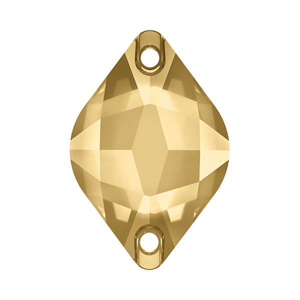 Swarovski Sew-on Crystals 3211 14 x 9 mm Light Colorado Topaz F