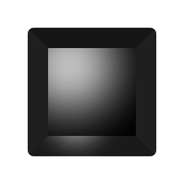 Swarovski Flatback Crystals 2402 10 mm Jet Unfoiled