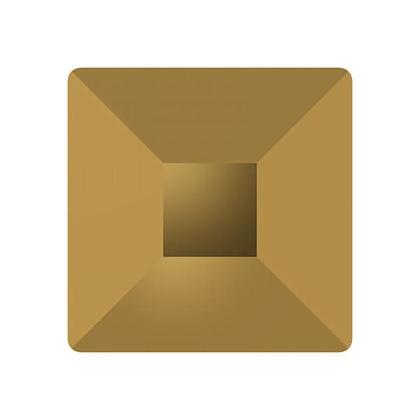 Swarovski Flatback Crystals 2403 4 mm Crystal Dorado F