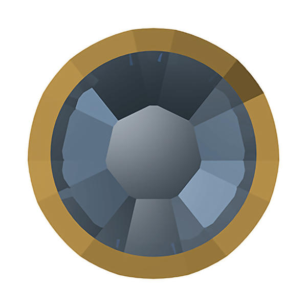 Swarovski Hotfix Crystals 2038/I ss 10 Denim Blue Dorado Z A HF