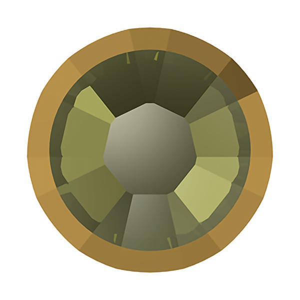 Swarovski Hotfix Crystals 2038/I ss 10 Khaki Dorado Z A HF