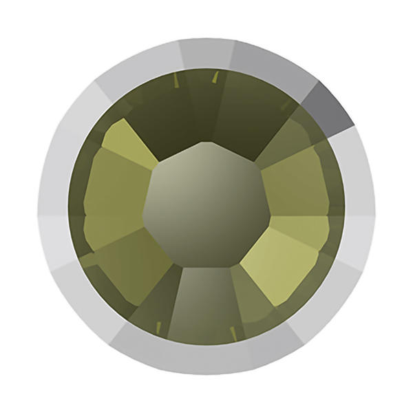 Swarovski Hotfix Crystals 2038/I ss 10 Khaki Light Chrome Z A HF