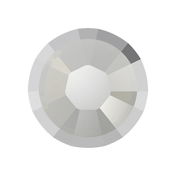 Swarovski Hotfix Crystals 2038/I ss 10 White Opal Light Chrome Z A HF