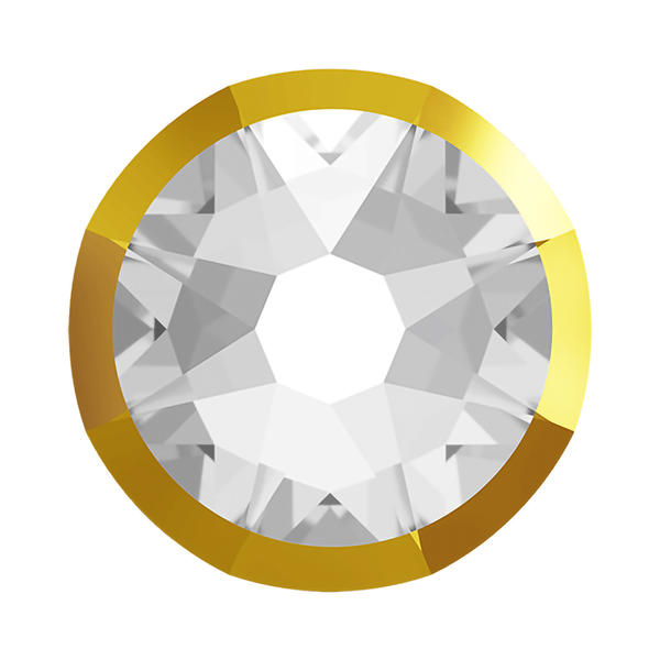 Swarovski Flatback Crystals 2088/I ss 20 Crystal Dorado Z F