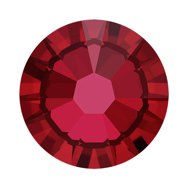 Swarovski Flatback Crystals 2058 ss 9 Scarlet F