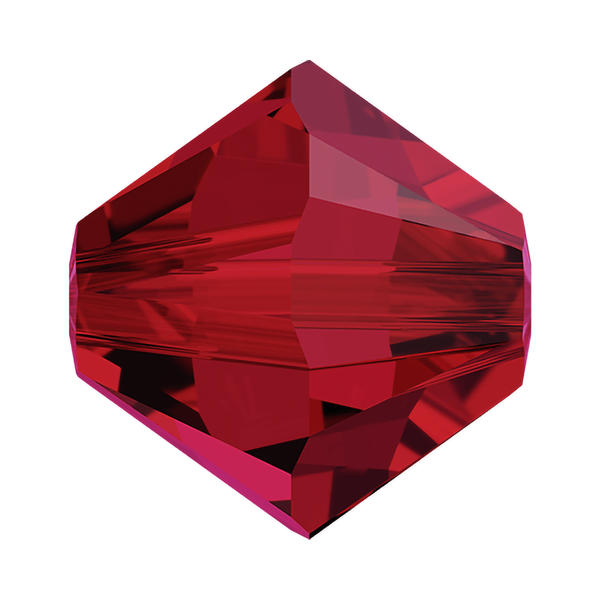 Swarovski Crystal Beads 5328 4 mm Scarlet