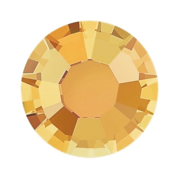 Stellux Flatback Crystals A293 ss 20 Sunflower AB S