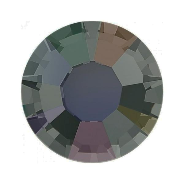 Stellux Flatback Crystals A293 ss 20 Light Charcoal AB S