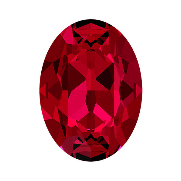 Swarovski Fancy Stones 4120 6 x 4 mm Scarlet F