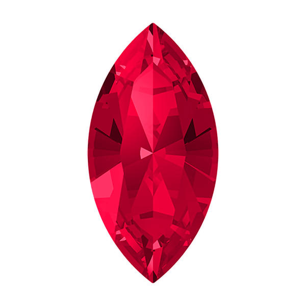 Swarovski Fancy Stones 4228 10 x 5 mm Scarlet F