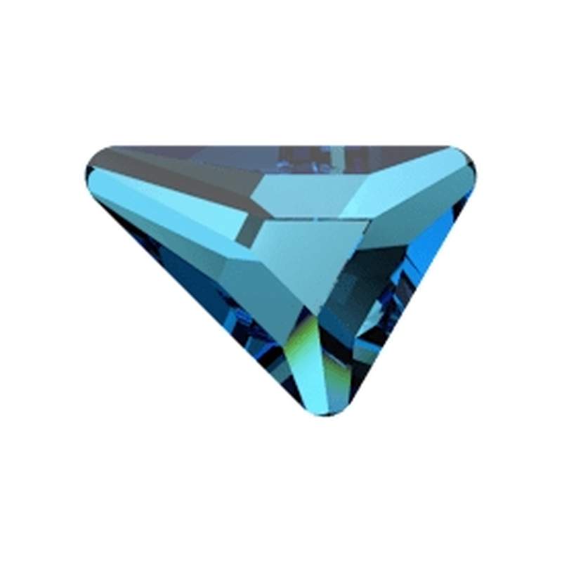 Swarovski Flatback Crystals 2739 7 x 6,5 mm Crystal Bermuda Blue F