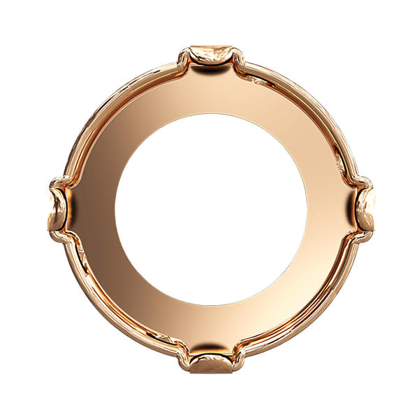 Swarovski Round Stone Settings 1695/S 10 mm Brass 3PH2OZ