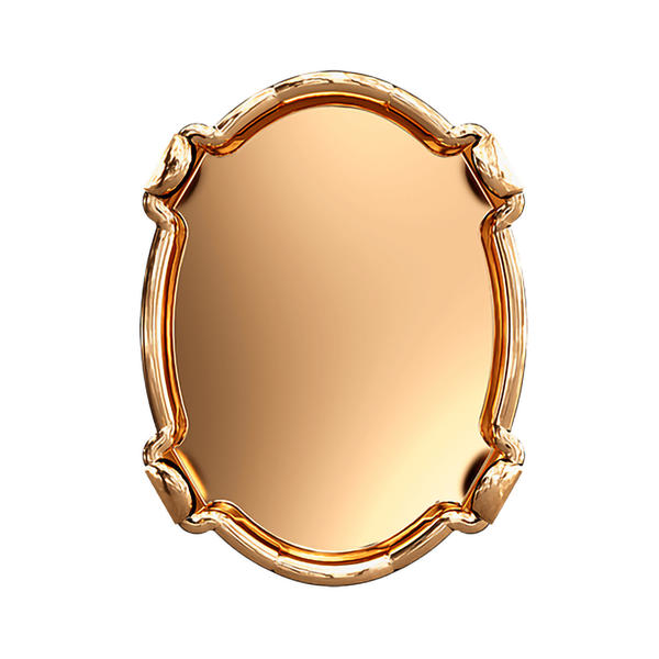 Swarovski Fancy Stone Settings 4120/S 8 x 6 mm Brass 3P00CZ