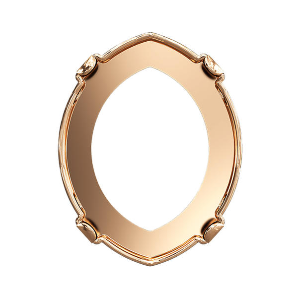 Swarovski Fancy Stone Settings 4224/S 14 x 11 mm Brass 3PH2OZ