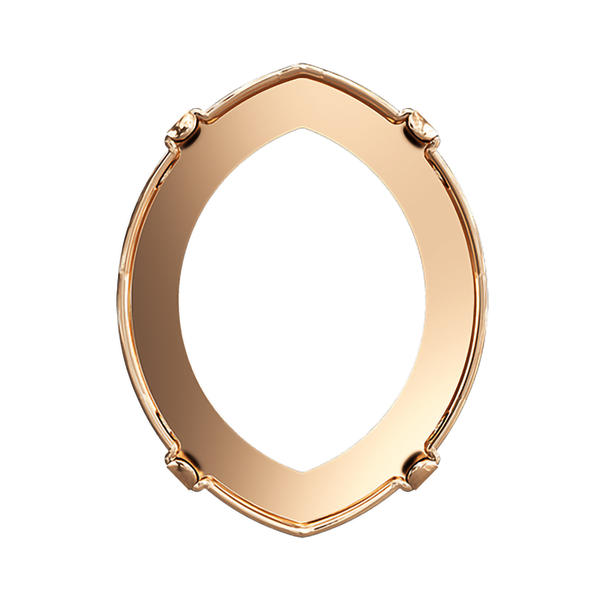 Swarovski Fancy Stone Settings 4224/S 23 x 18 mm Brass 3PH2OZ
