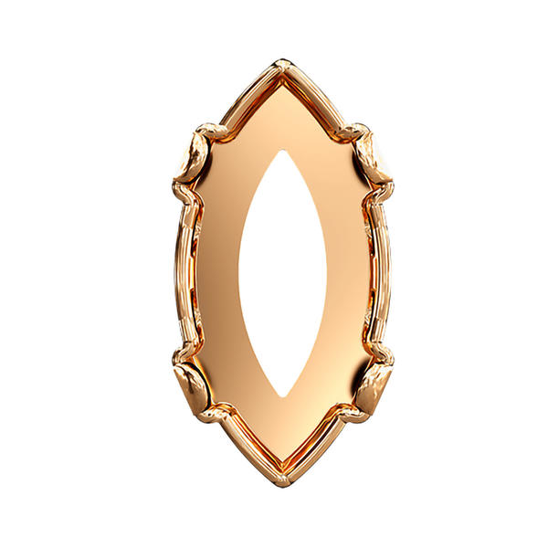 Swarovski Fancy Stone Settings 4228/S 10 x 5 mm Brass 3PH2OZ