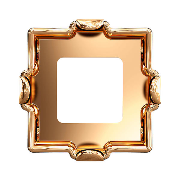 Swarovski Fancy Stone Settings 4418/S 6 mm Brass 3PH2OZ