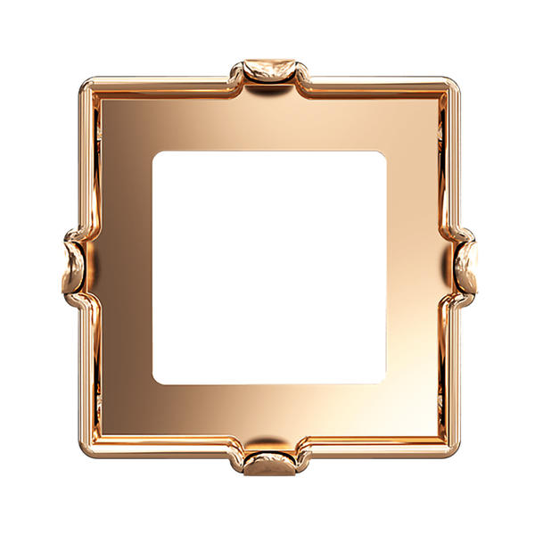 Swarovski Fancy Stone Settings 4447/S 12 mm Brass 3PH2OZ