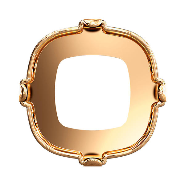 Swarovski Fancy Stone Settings 4470/S 12 mm Brass 3PH2OZ