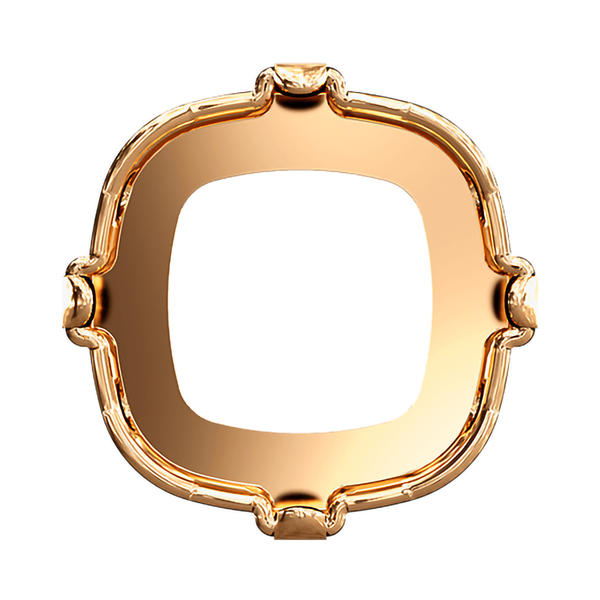 Swarovski Fancy Stone Settings 4470/S 10 mm Brass 3PH2OZ
