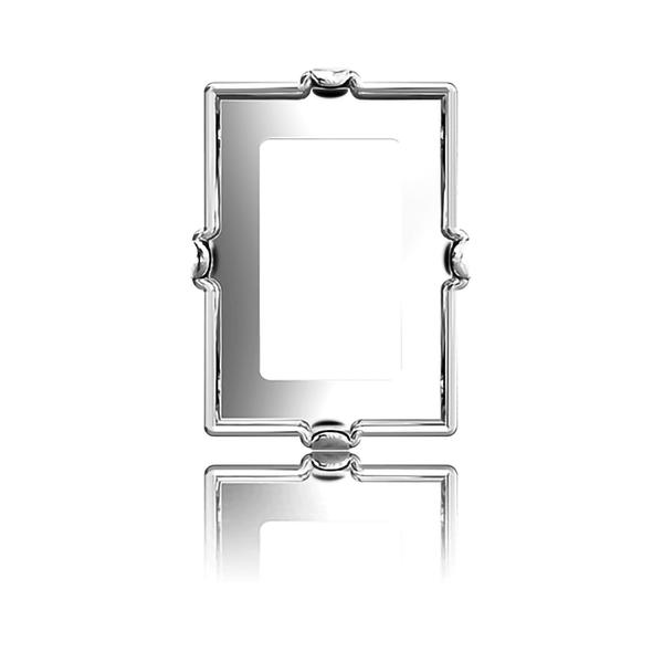 Swarovski Fancy Stone Settings 4527/S 14 x 10 mm Rhodium 3PH2OH