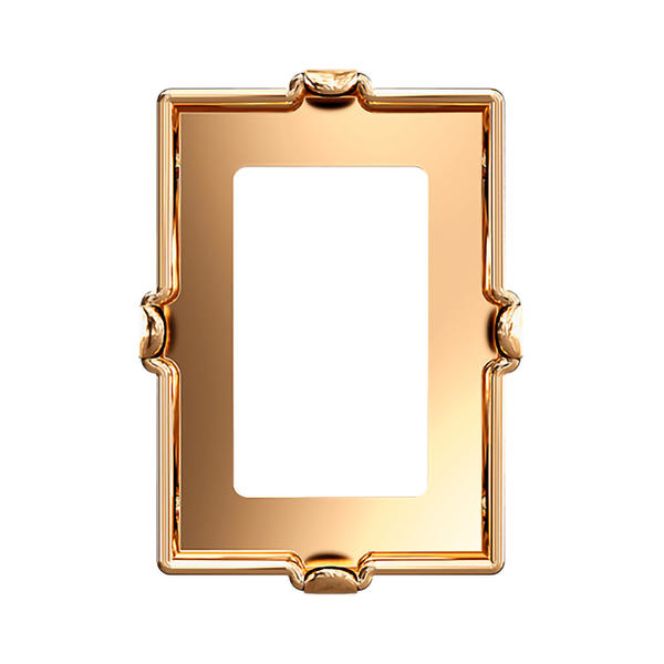 Swarovski Fancy Stone Settings 4527/S 14 x 10 mm Brass 3PH2OZ