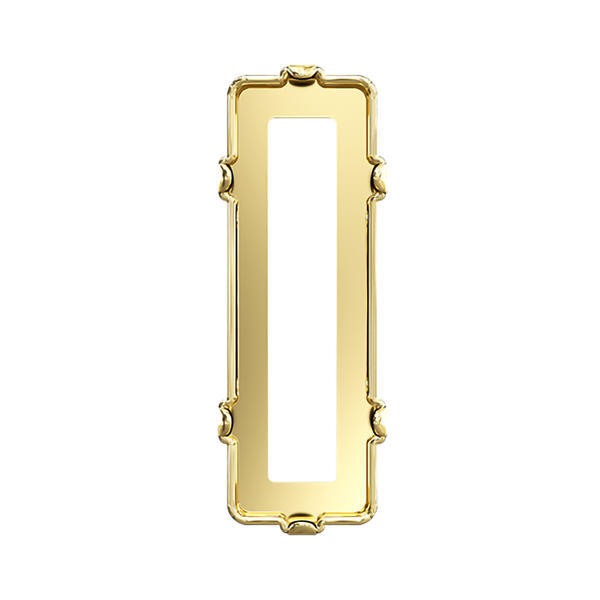 Swarovski Fancy Stone Settings 4547/S 24 x 8 mm Gold 3PH2O3