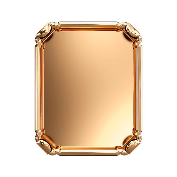 Swarovski Fancy Stone Settings 4600/S 10 x 8 mm Brass 3P00CZ