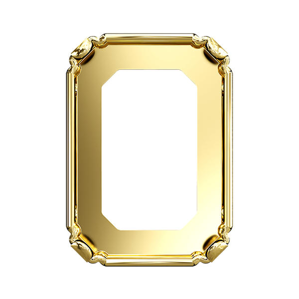 Swarovski Fancy Stone Settings 4610/S 20 x 15 mm Gold 3PH2O3