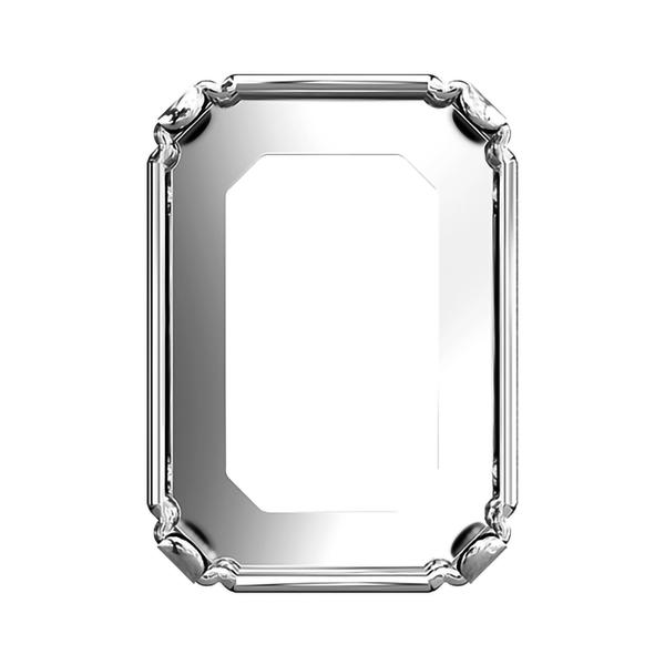 Swarovski Fancy Stone Settings 4610/S 20 x 15 mm Rhodium 3PH2OH